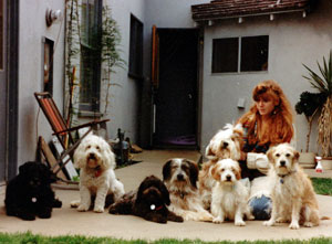 Randi and her gang in 1993